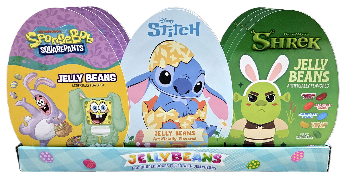 Licensed Assorted Jelly Bean Box, 12ct