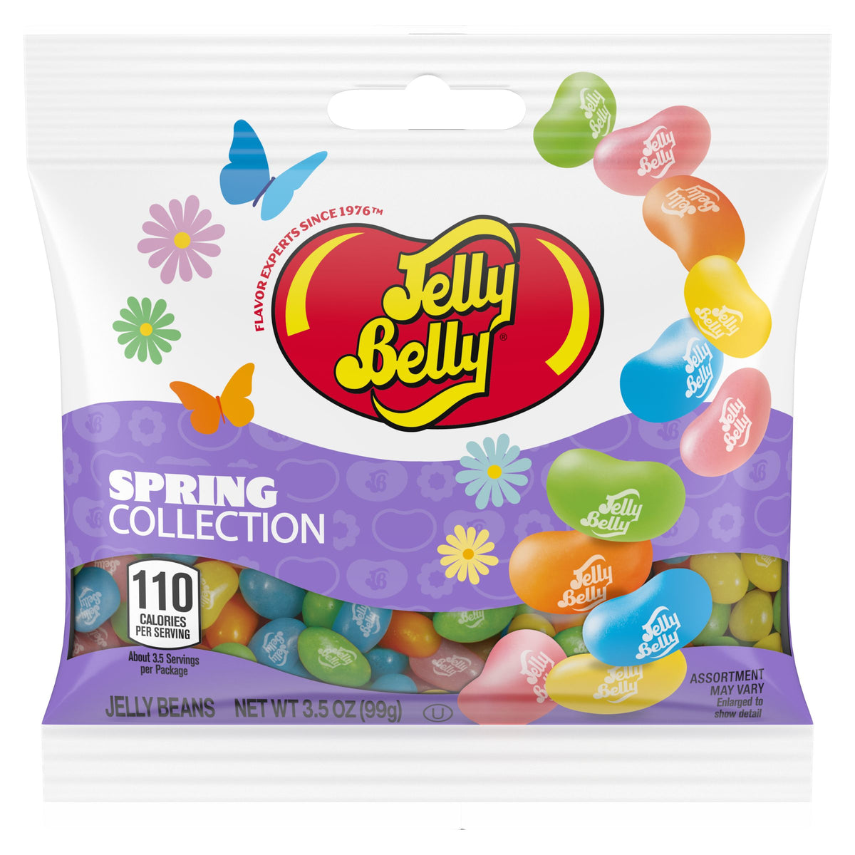 Jelly Belly Spring Collection Peg Bag, 3.5oz, 12ct