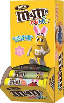 M&Ms Milk Chocolate Mini's Easter Tube, 1.08oz, 24ct