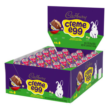Cadbury Crème Egg, 1.2oz, 48ct