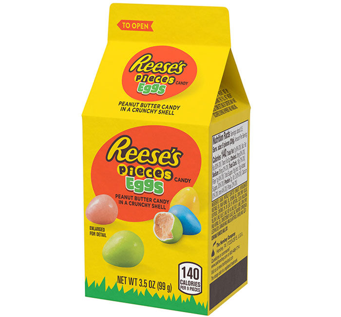 Reese's Pieces Pastel Egg Mini Carton, 3.5oz, 15ct