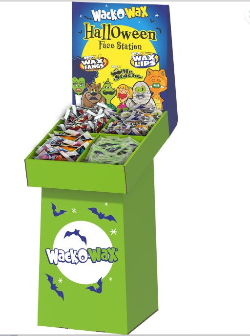 Wack-O-Wax Halloween Face Station 96ct Shipper