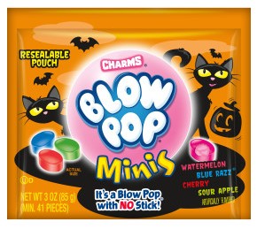 Blow Pop Halloween Minis, 3oz, 2/12ct