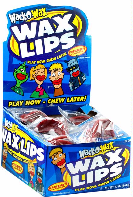 Wack-O-Wax Lips, 24ct