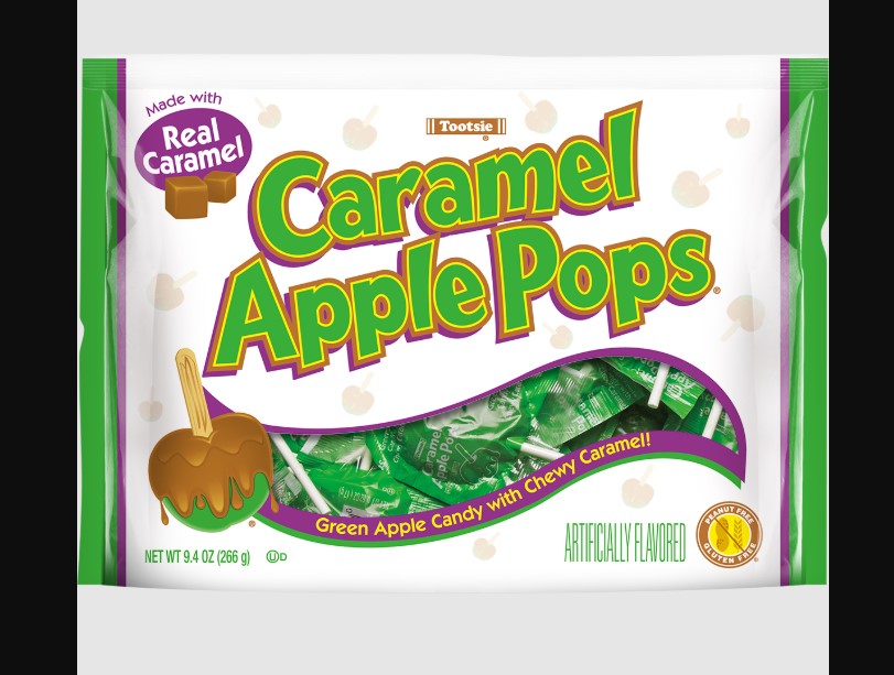 Caramel Apple Pops, 9.4oz bag, 12ct