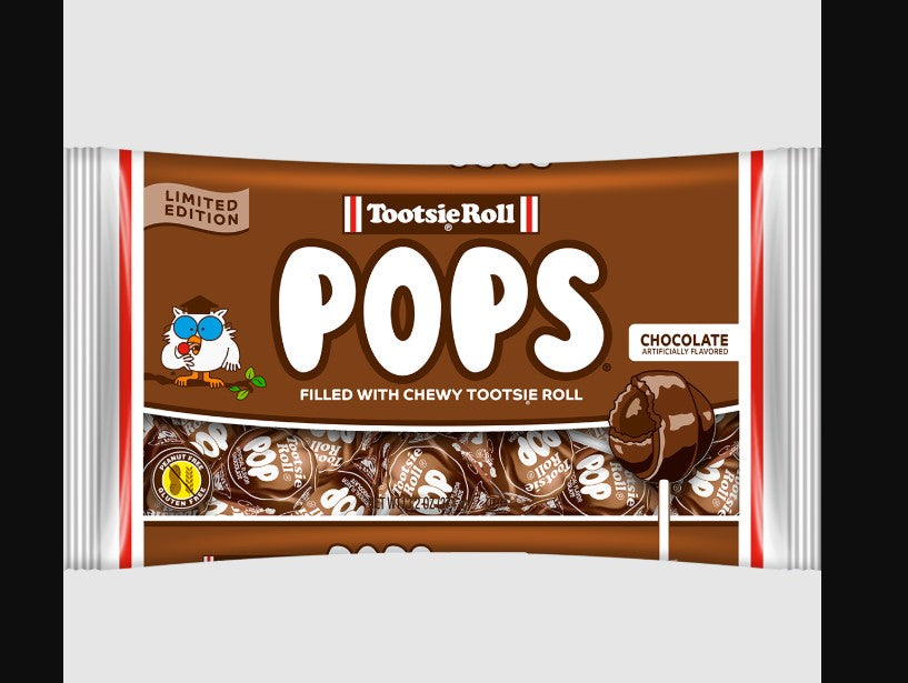 Limited Edition Tootsie Chocolate Pops, 13.2oz bag, 12ct