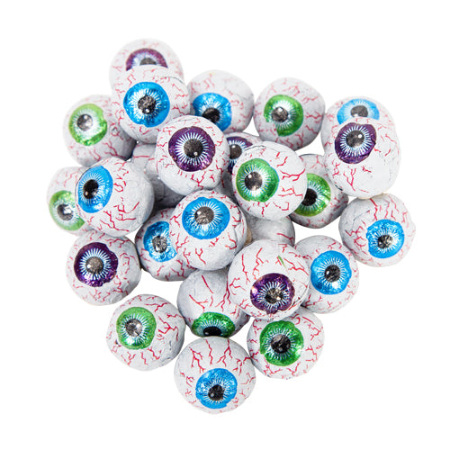 Chocolate Double Crisp Goog-ly Eyes, 30lb case