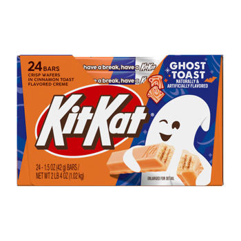 Kit Kat Ghost Toast (Cinnamon Toast Creme), 1.5oz, 24ct