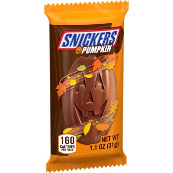 Snickers Pumpkins, 1.1oz, 36ct