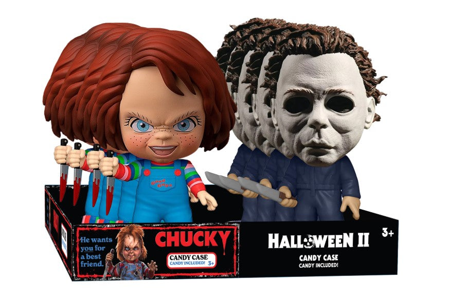 Chucky & Michael Myers Collectible Candy Case, 8ct