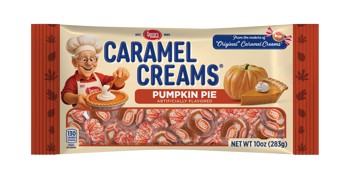 Goetze's Halloween LE Pumpkin Pie Caramel Creams 10oz LDB, 12ct