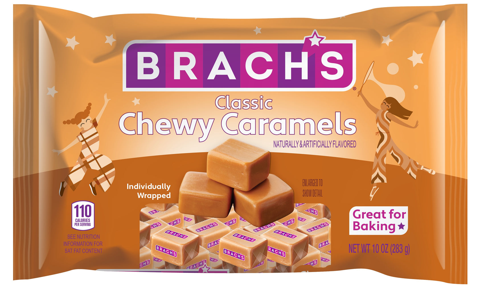 Brach's Classic Chewy Caramels, 10oz, 24ct