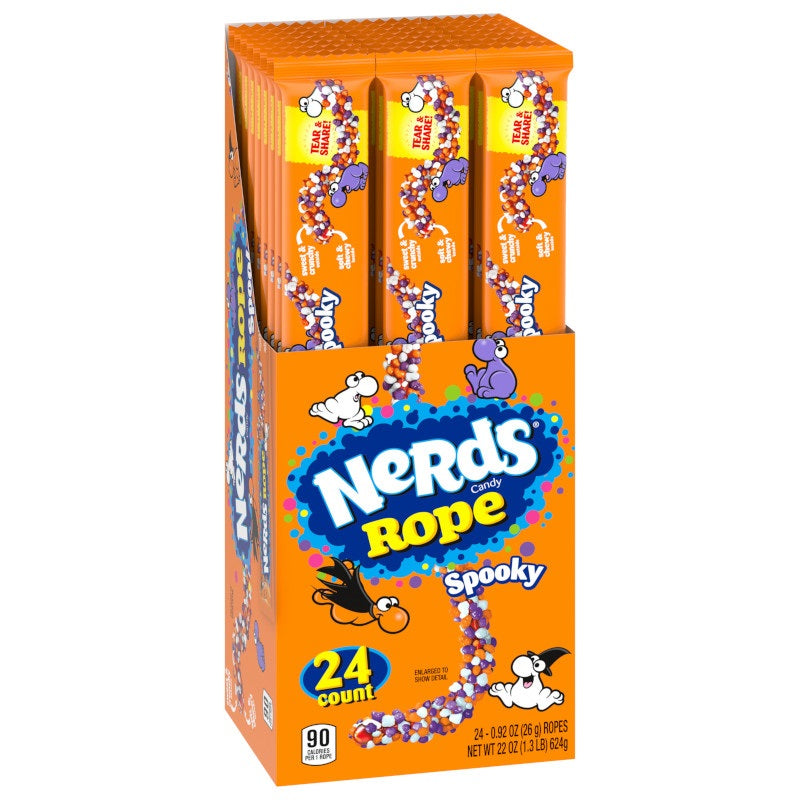 Spooky Nerds Halloween Ropes, 24ct