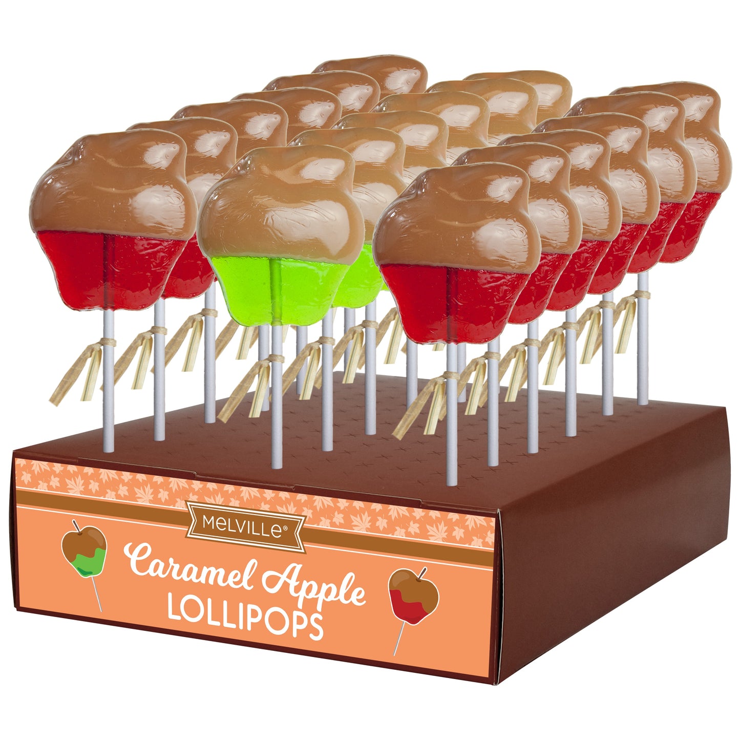 Caramel Dipped Apple Display, 24ct