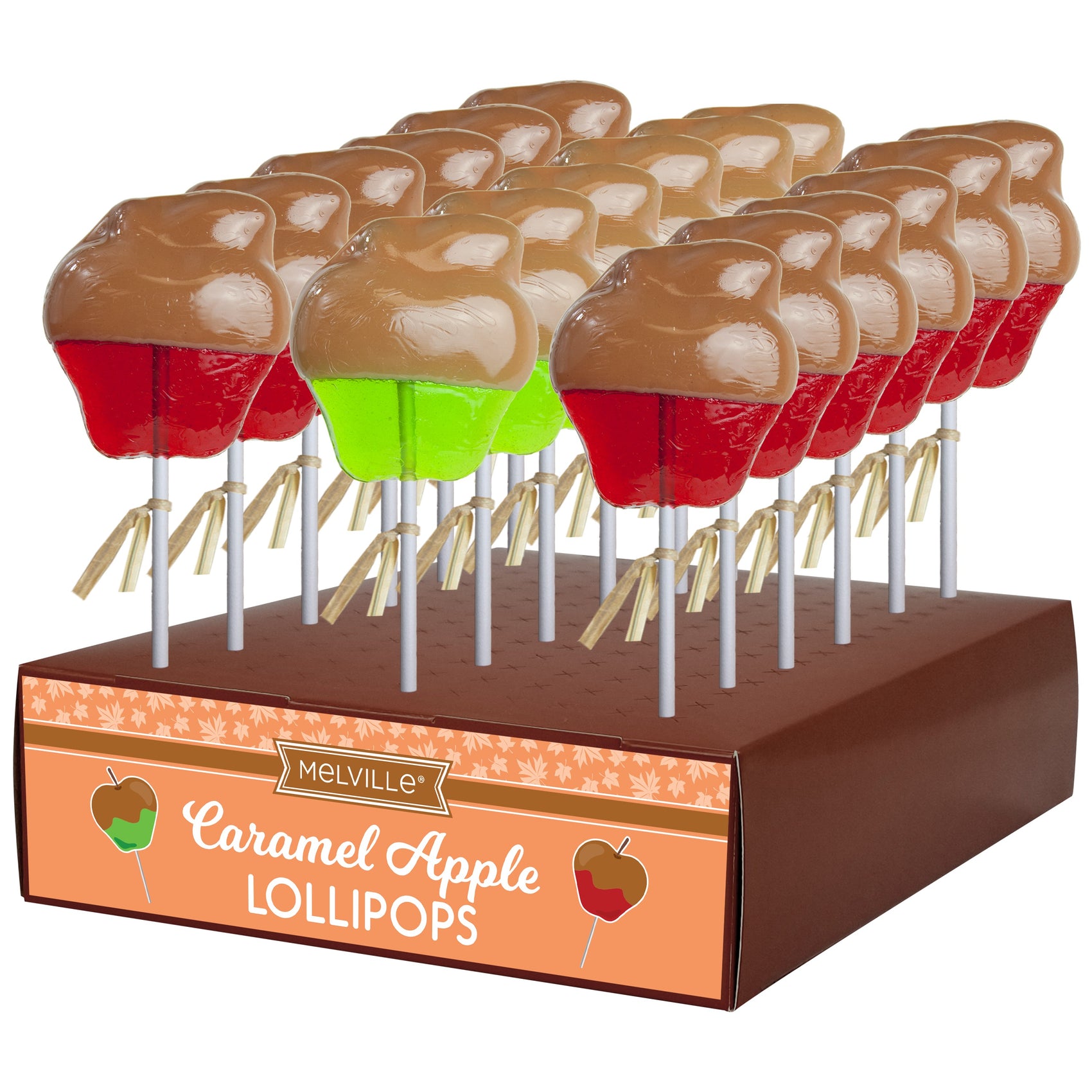 Caramel Dipped Apple Display, 24ct