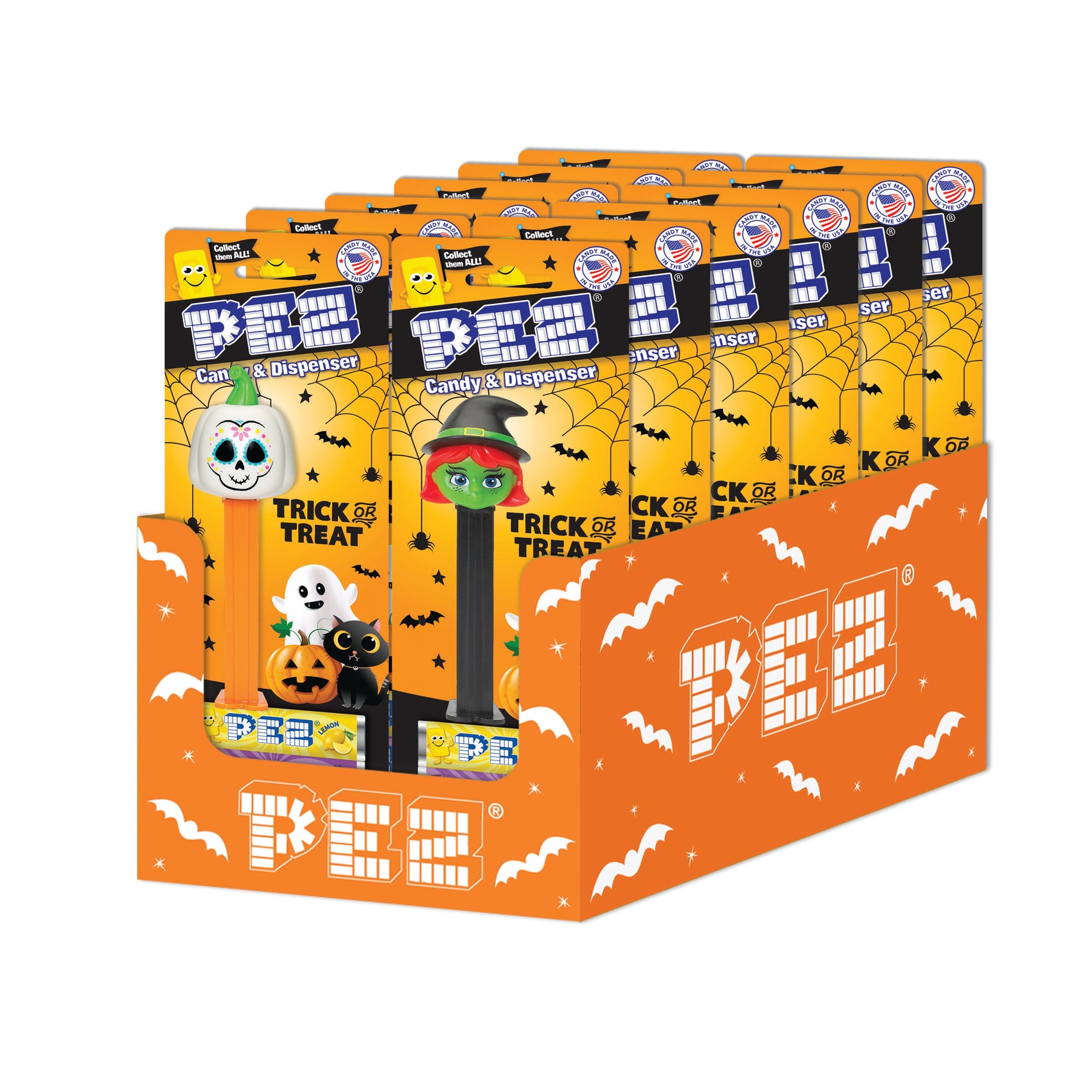Pez Blister - Halloween Assortment, 12ct
