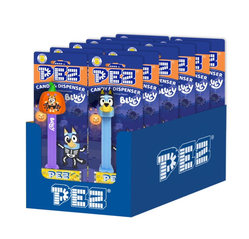 Pez Blister - Halloween Bluey, 12ct