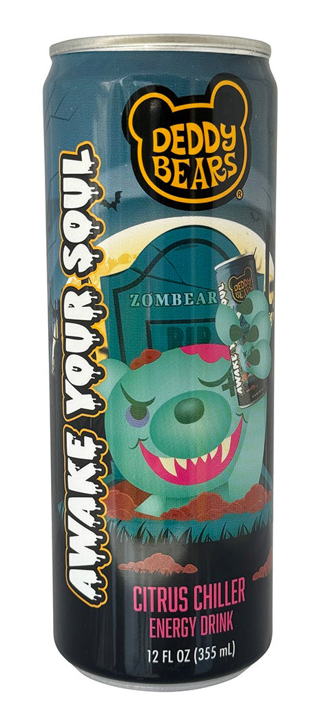 Deddy Bears Awake Your Soul Energy Drink 12ct