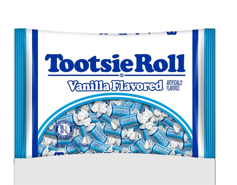 Tootsie Roll Vanilla, 16oz Bag 12ct