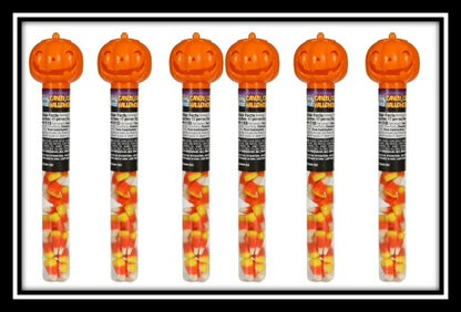 Pumpkin Tubes with Candy Corn 1.4oz 24ct