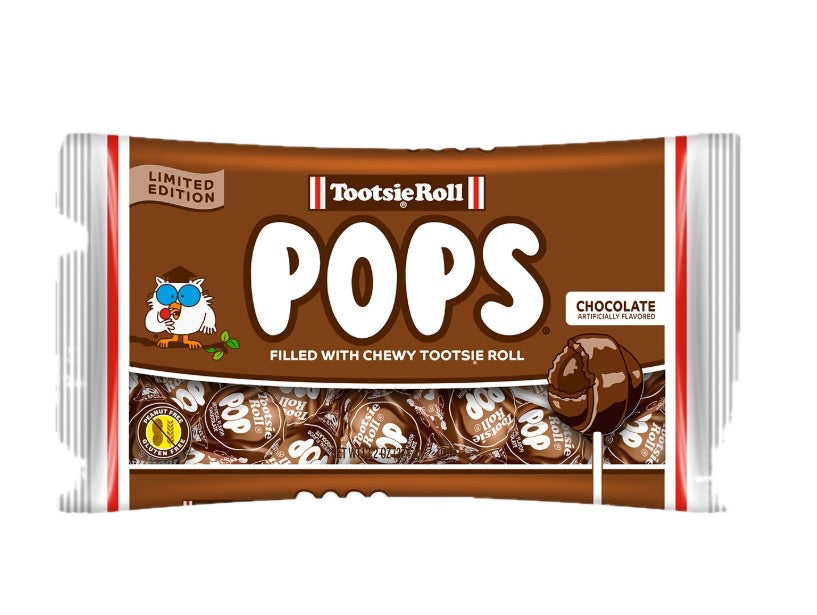 Limited Edition Chocolate Tootsie Pops 13.2oz 12ct
