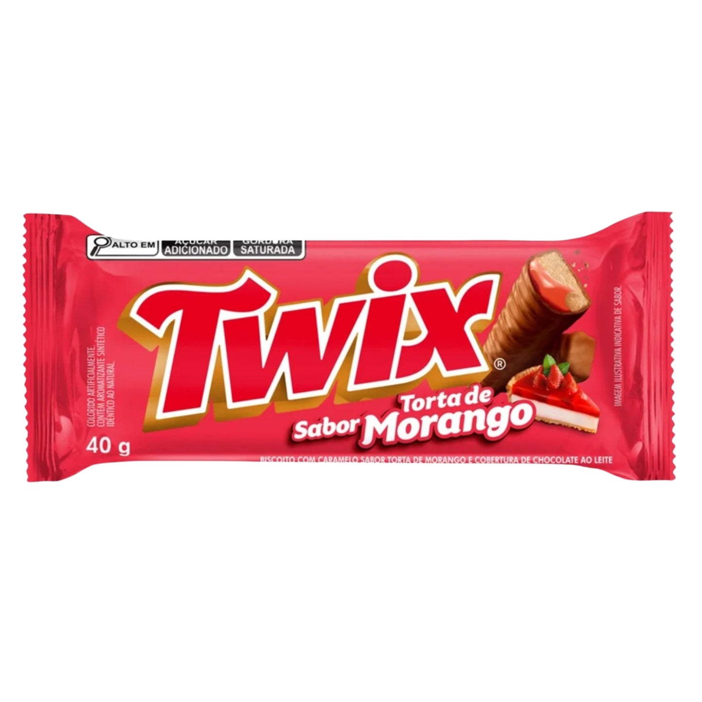 Limited Import - Twix Strawberry Pie Bar 40g, 18ct