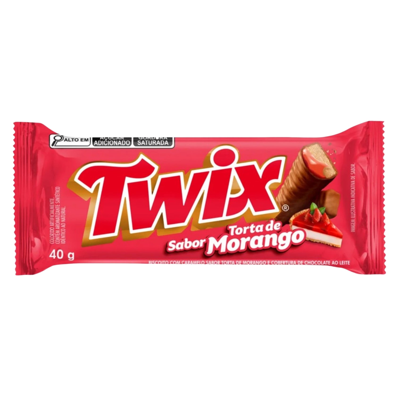 Limited Import - Twix Strawberry Pie Bar 40g, 18ct