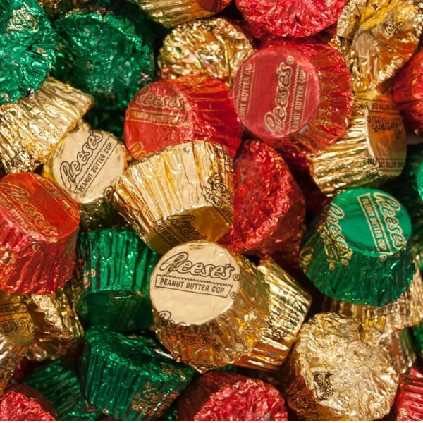 Hershey Xmas Reese's Peanut Butter Miniatures, 10oz Tub