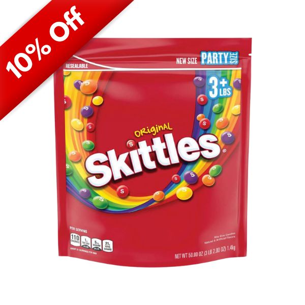 Skittles, 50oz Bag, 1 Bag