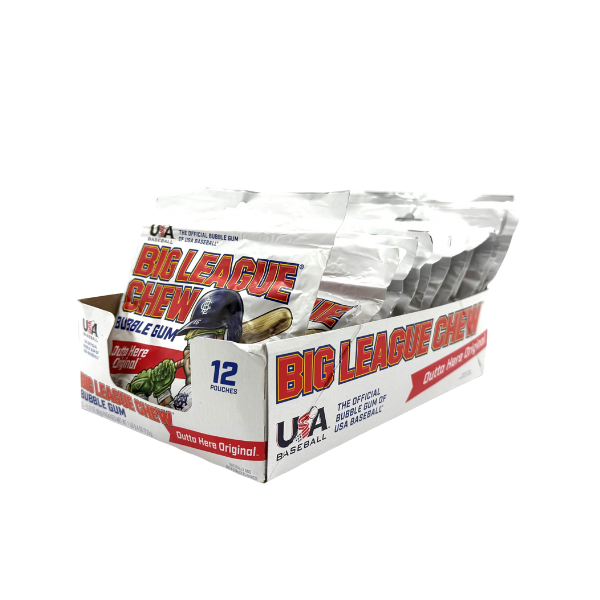Big League Chew Original Bubble Gum, 12ct
