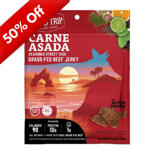 Field Trip Carne Asada Street Taco Jerky 2.2oz 9ct BB 3/25/27