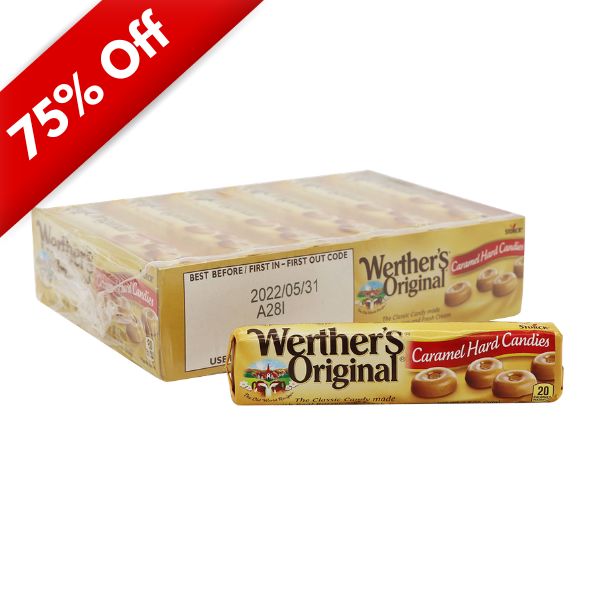 Werther's Original Hard Candy 1.8oz, 12ct BBD 9/26