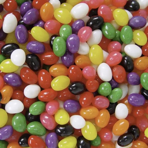 Jelly Beans Fruit Flavor, 5lb Bulk Bag