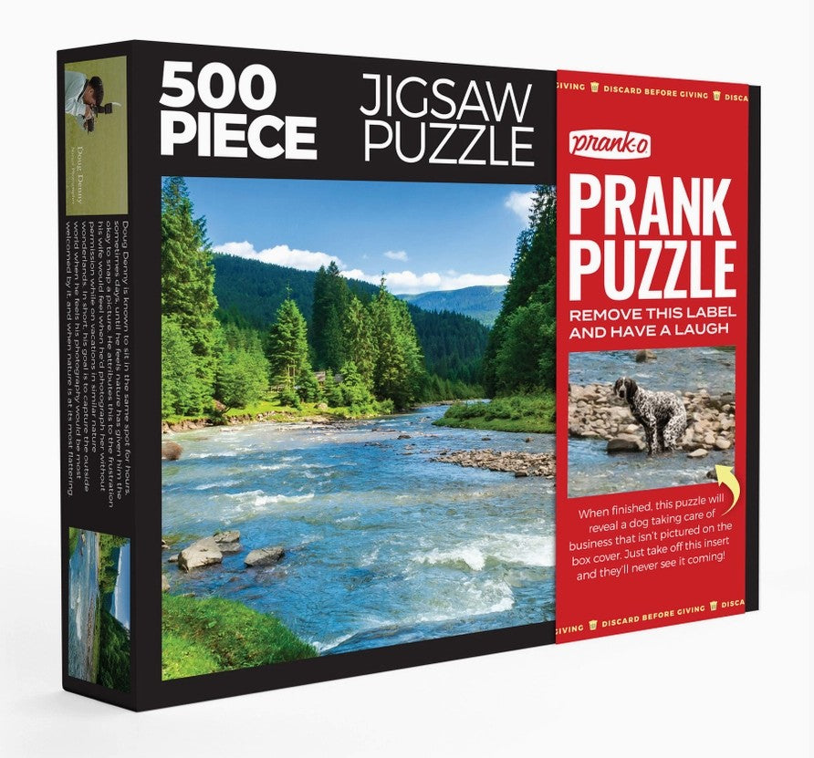 500pc Jigsaw Puzzle - When Nature Calls: Flowing Freedom 2ct