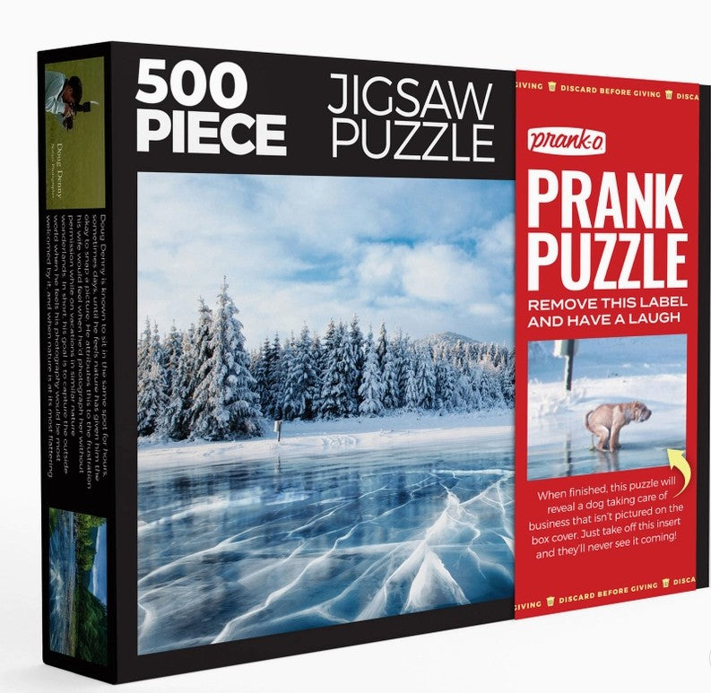 500pc Jigsaw Puzzle - When Nature Calls: Frozen Serenity 2ct