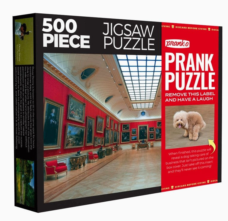 500pc Jigsaw Puzzle - When Nature Calls: Night at The Museum 2ct