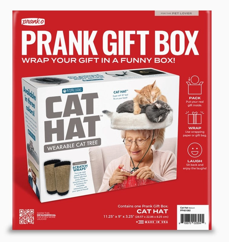 Prank Gift box - Cat Hat 1ct Box