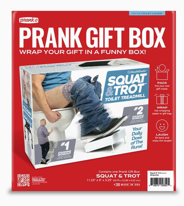 Prank Gift Box - Squat & Trot 1ct