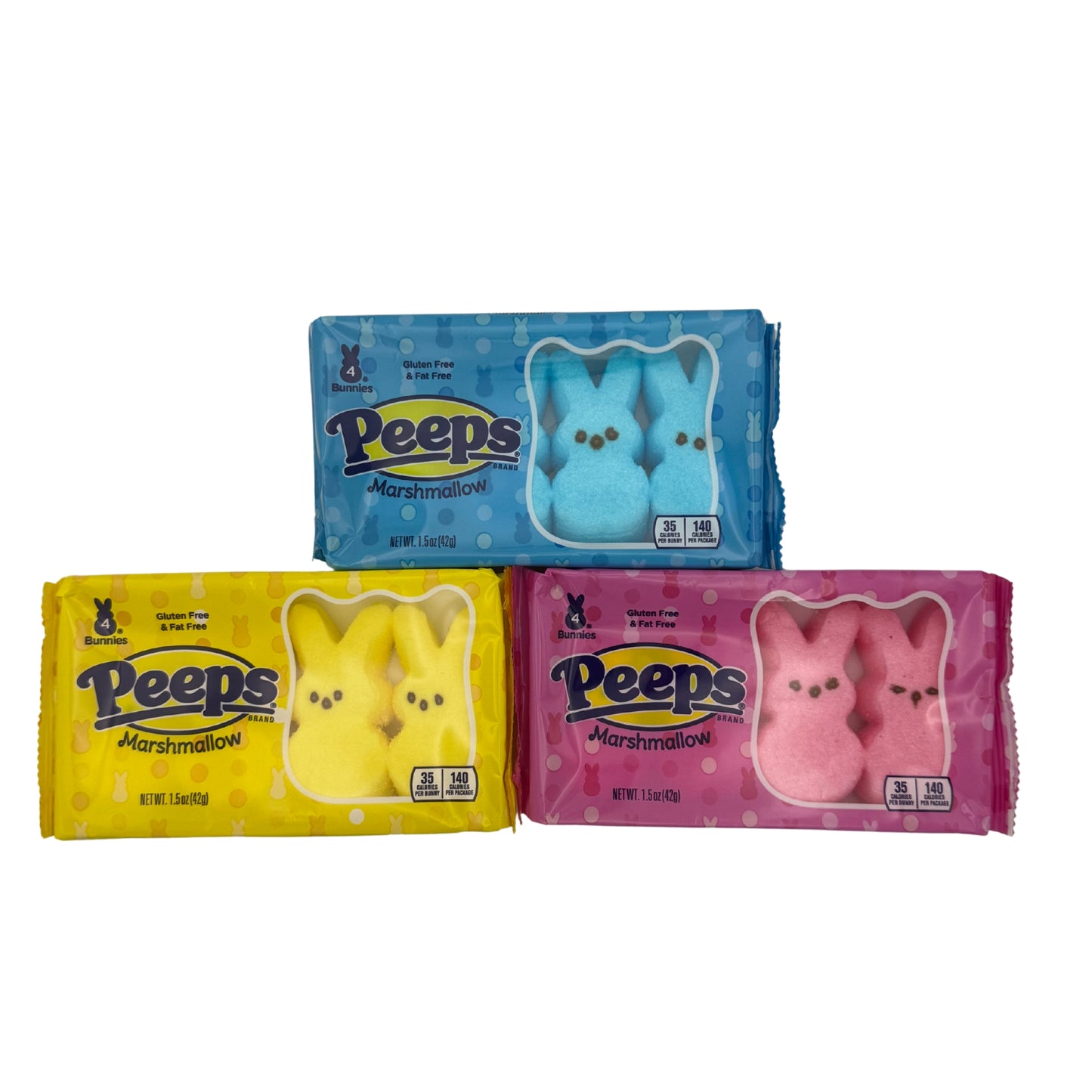 PEEPS 5ct Marshmallow Chicks, 72ct Floor Display