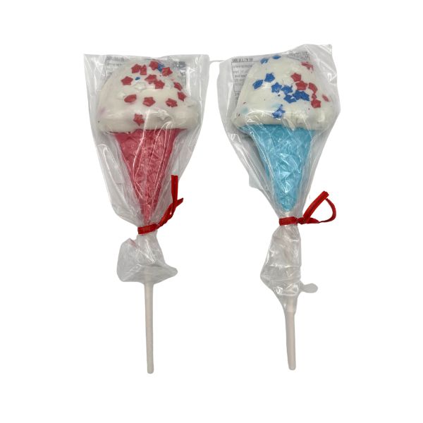 USA 250 - Patriotic Confetti Ice Cream Pops, 24ct Display
