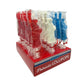 USA 250 - Patriotic Statue of Liberty Hard Candy Lollipops, 24ct Display