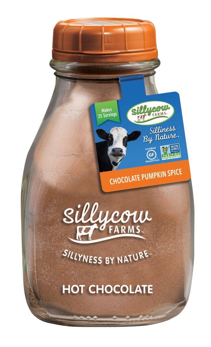 Silly Cow Hot Chocolate, Pumpkin Spice, 6ct Glass
