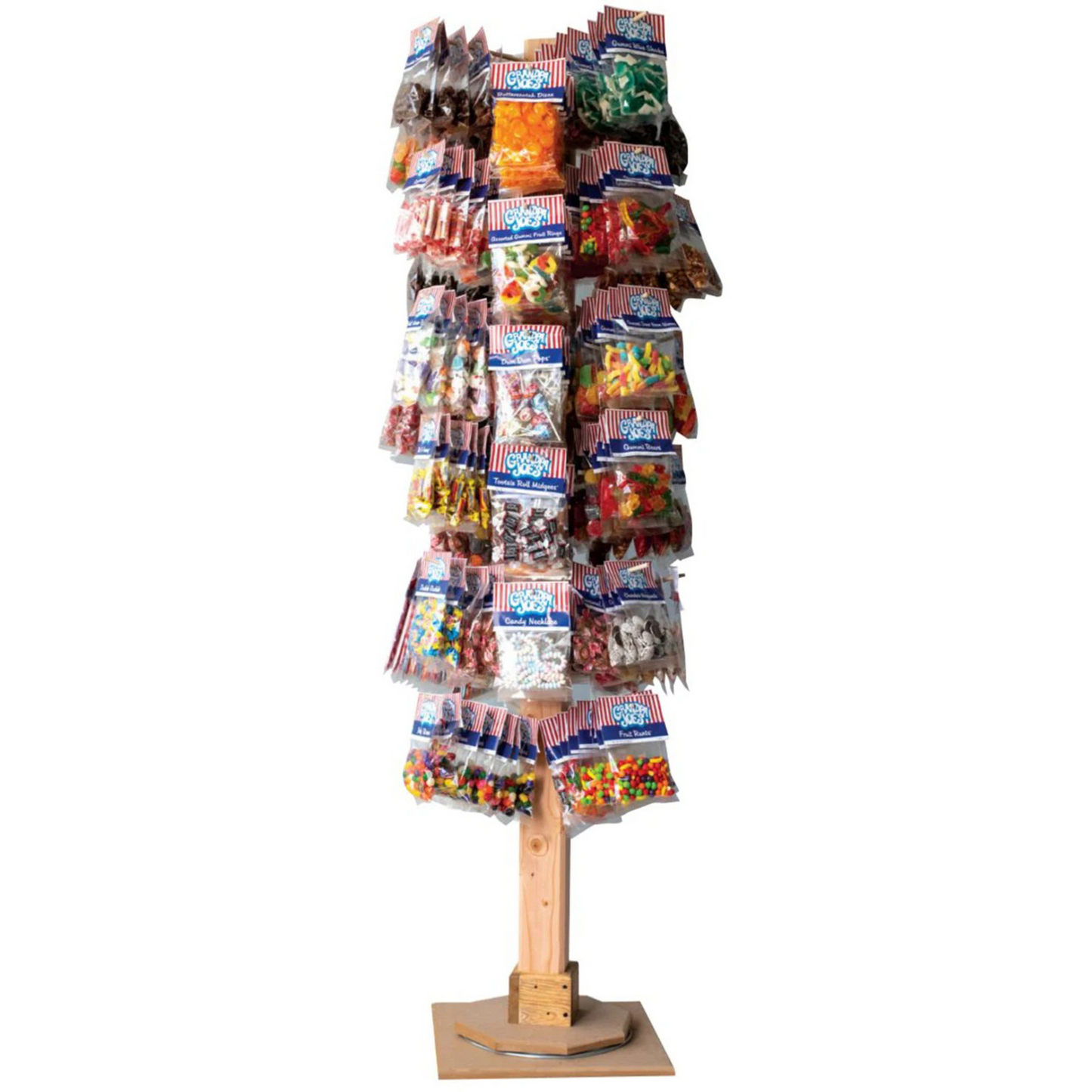 Display, Grandpa Joe's Peg Bag Display, 36 Cases Included