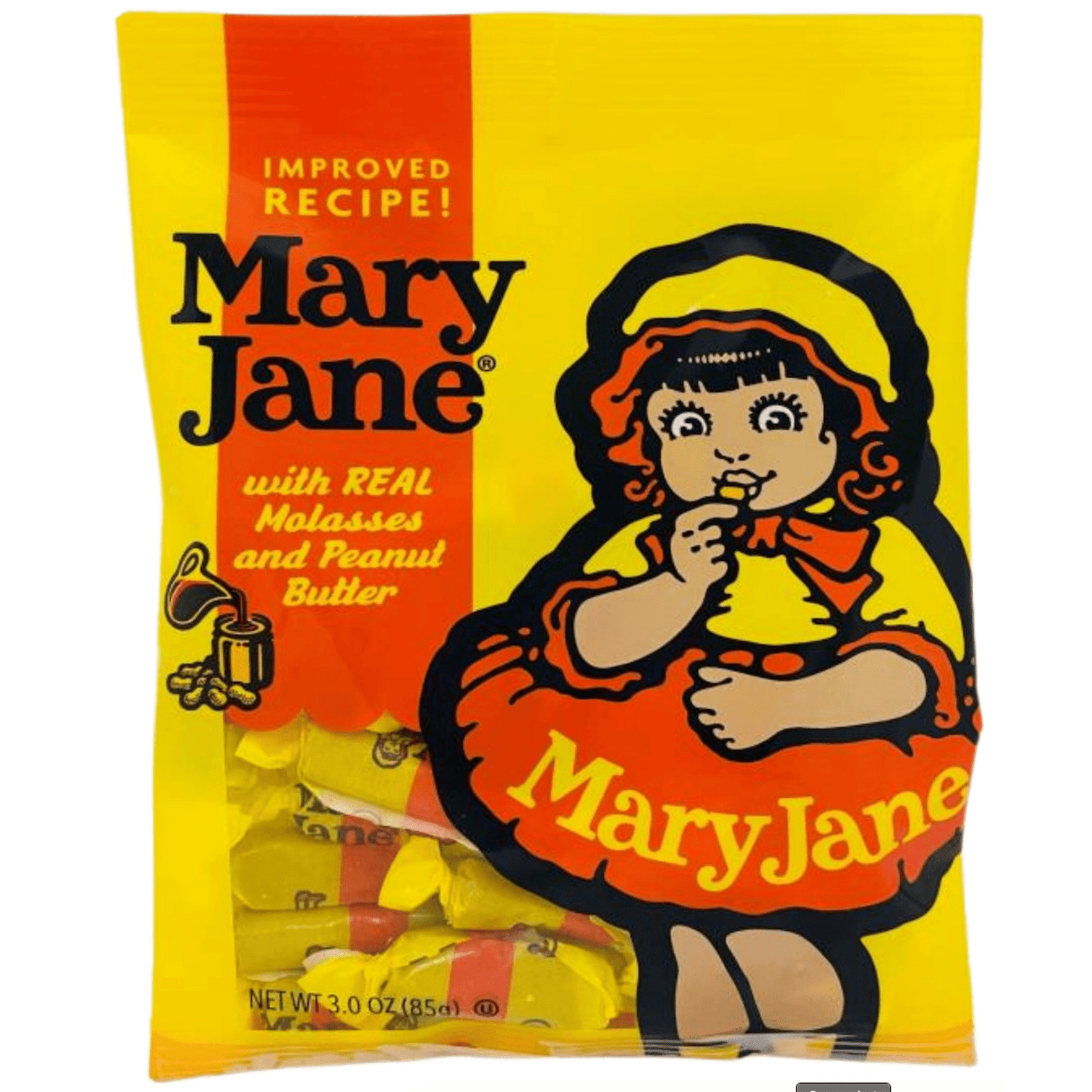 Mary Janes, 3oz, 12 Ct Case