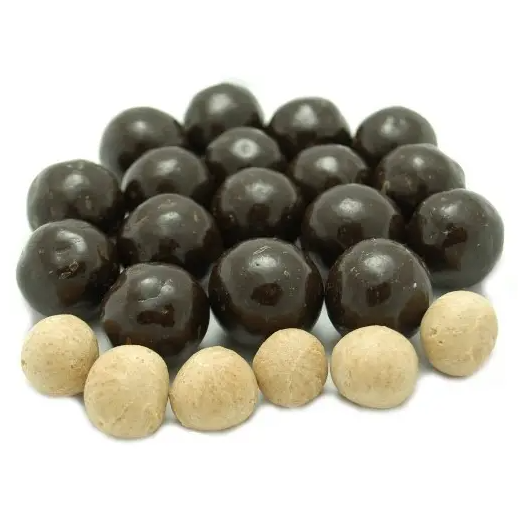 Dark Chocolate Malt Balls, 20lb Bulk case