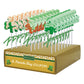 Mini Shamrock Glitter Color Swirl Lollipop, 24ct