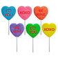 Melville Vday Conversation Heart Lollipops, 24ct