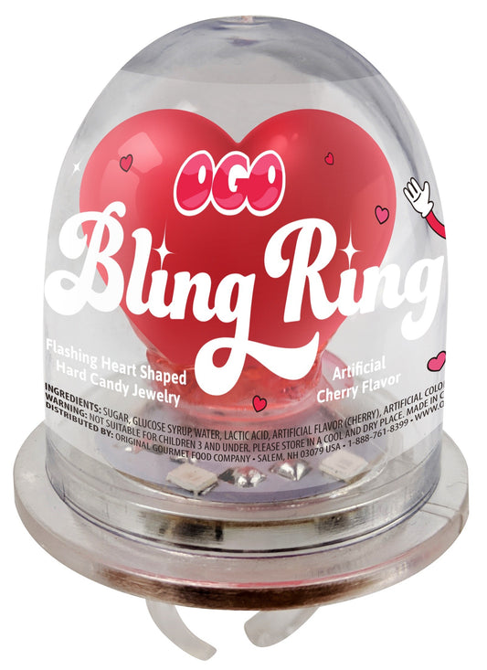 Valentine's Heart Bling Ring, 12ct