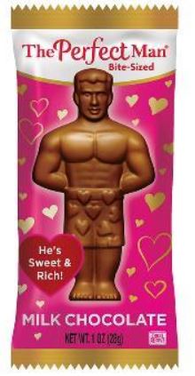 Vday Perfect Man Bite Size Singles 1oz, 24ct