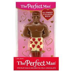 Valentine's Day Perfect Man Milk Chocolate 3.5oz, 6ct